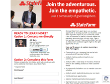 Tablet Screenshot of jill.sfagentcareers.com